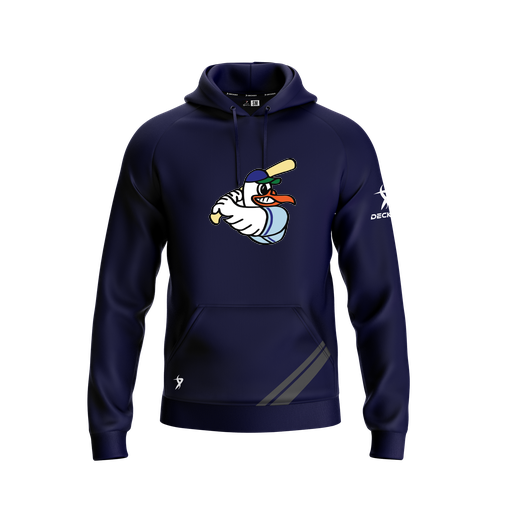 [FOLHSMNV-YXS-LOGO1] Decker Summit Hoodie (Youth XS, Navy, Logo 1)