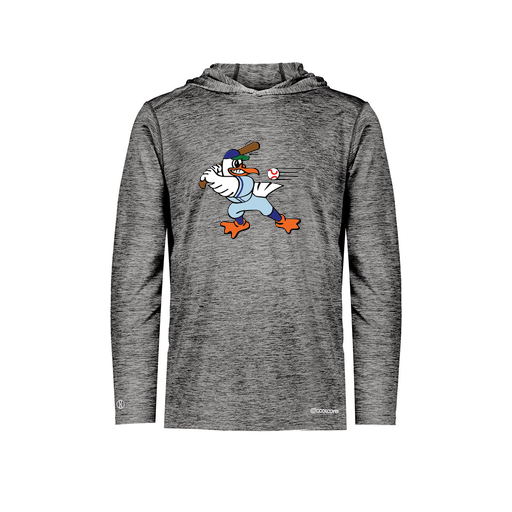 [FOLHCGBK-AS-LOGO2] Decker Men's Charge Hoodie (Adult S, Black, Logo 2)