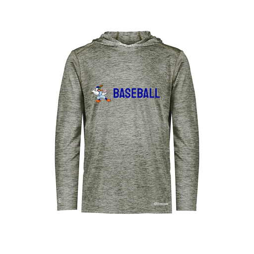 [FOLHCGGY-AS-LOGO3] Decker Men's Charge Hoodie (Adult S, Gray, Logo 3)