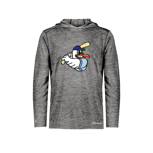 [FOLHCGBK-YS-LOGO1] Decker Youth Charge Hoodie (Youth S, Black, Logo 1)