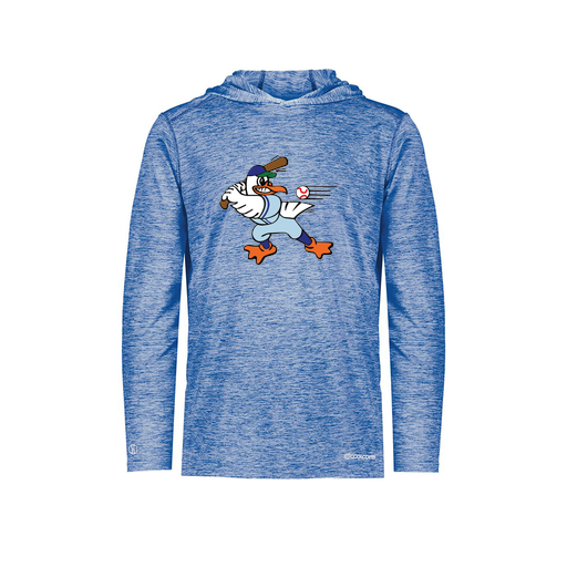 [FOLHCGRY-YS-LOGO2] Decker Youth Charge Hoodie (Youth S, Royal, Logo 2)