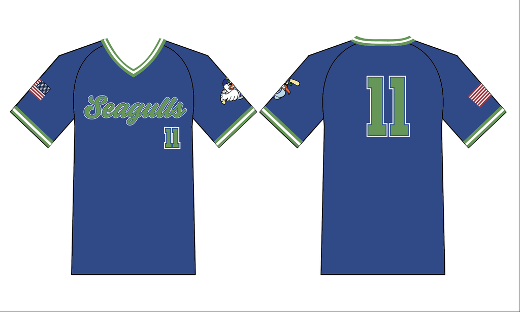 South Bay Seagulls - Royal Jersey