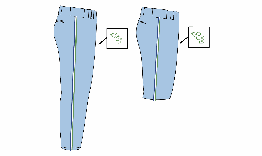 South Bay Seagulls - Sky Blue Pants