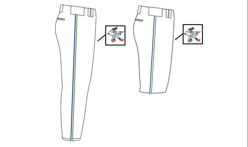 South Bay Seagulls - White Pants